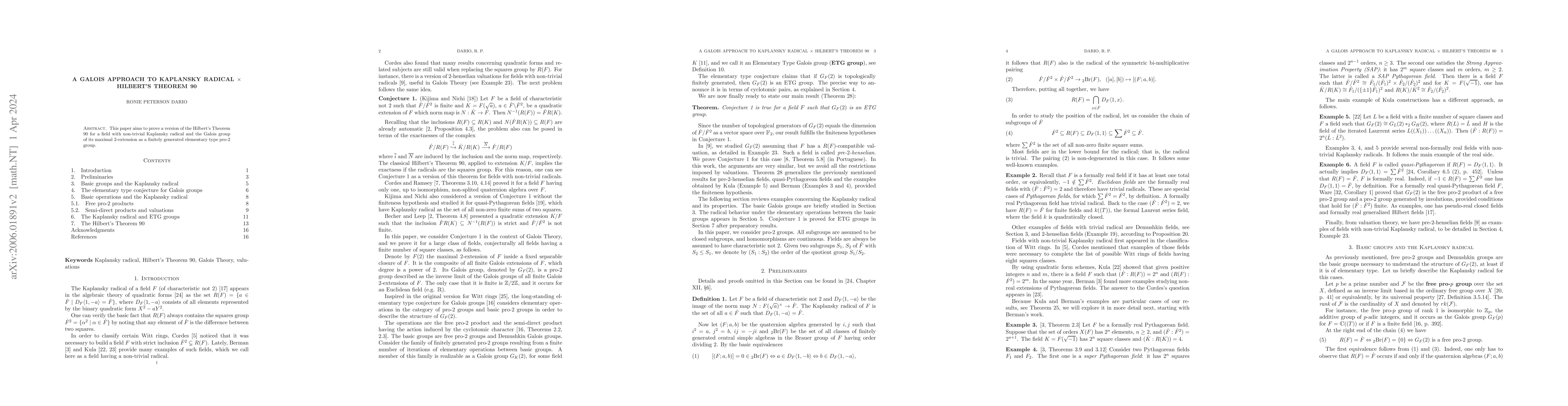 Thumbnail for A Galois approach to Kaplansky Radical $\times$ Hilbert's Theorem 90