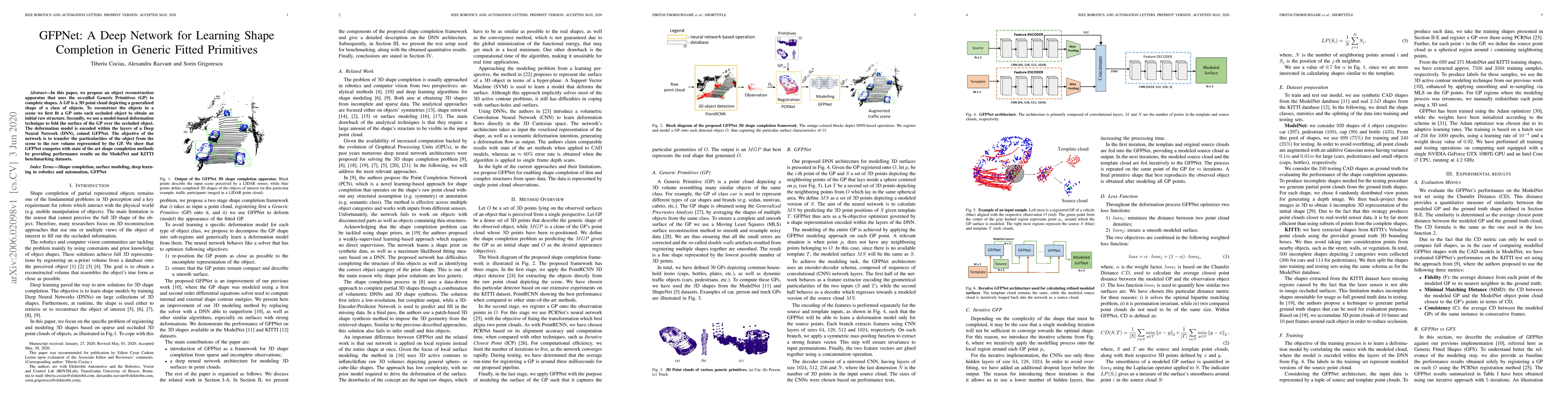 Thumbnail for GFPNet: A Deep Network for Learning Shape Completion in Generic Fitted
  Primitives