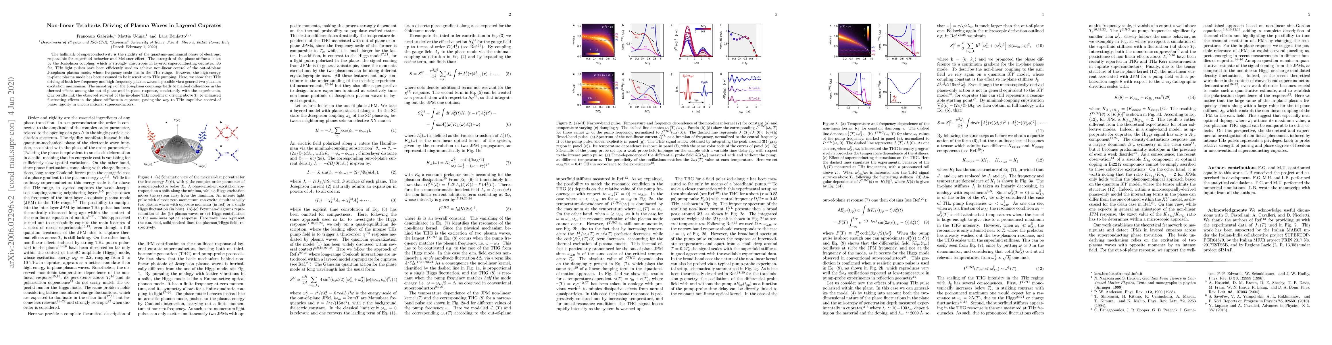 Thumbnail for Non-linear Terahertz Driving of Plasma Waves in Layered Cuprates