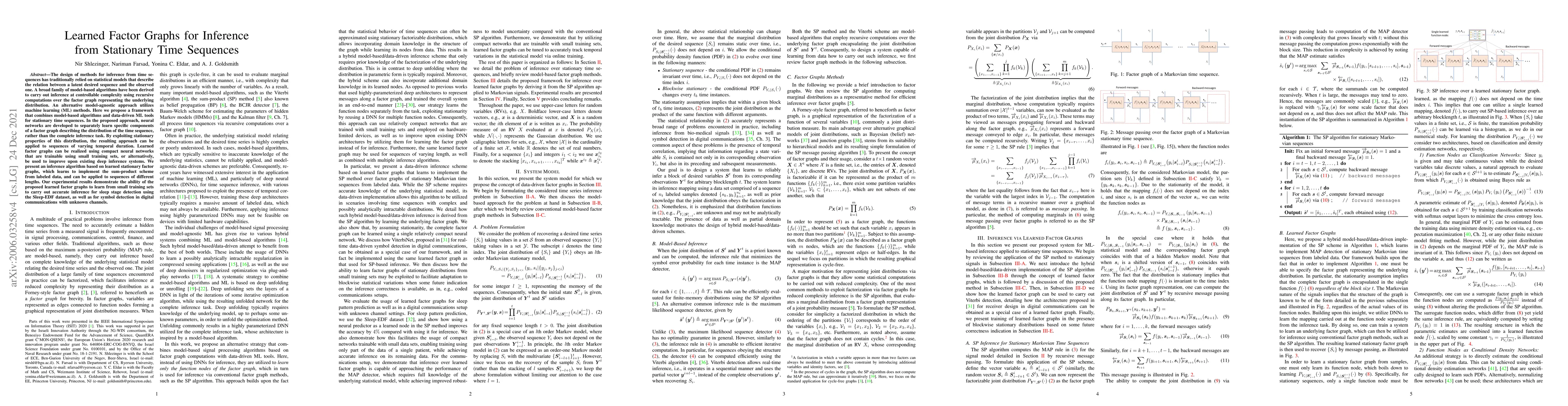Thumbnail for Learned Factor Graphs for Inference from Stationary Time Sequences