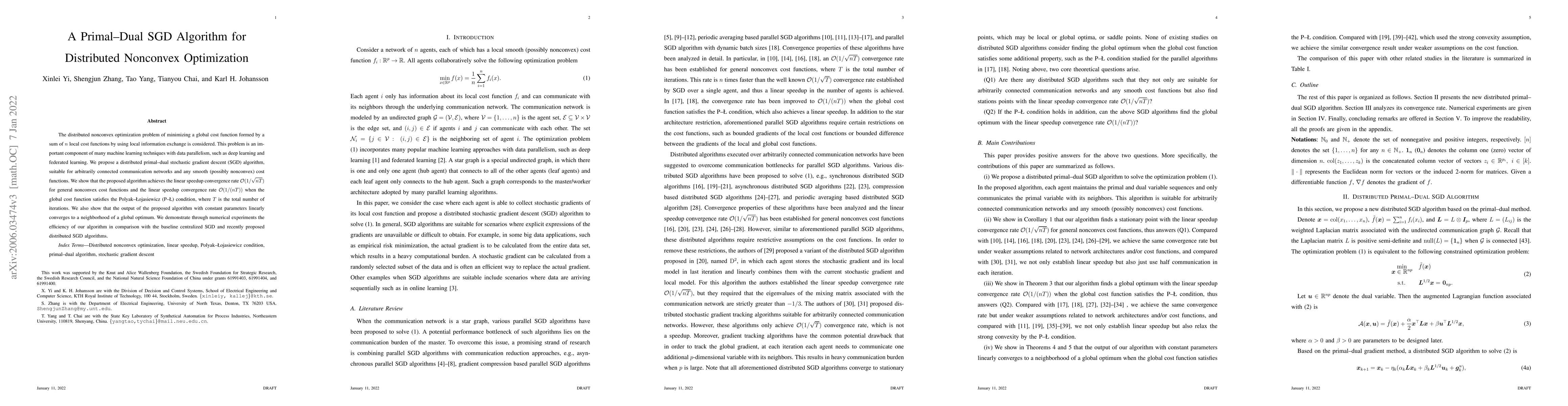 Thumbnail for A Primal-Dual SGD Algorithm for Distributed Nonconvex Optimization