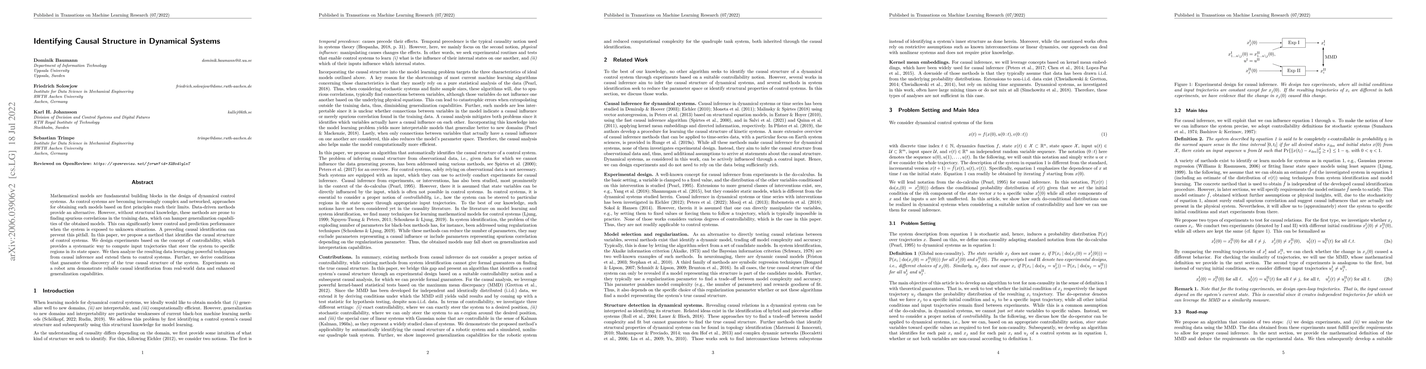 Thumbnail for Identifying Causal Structure in Dynamical Systems