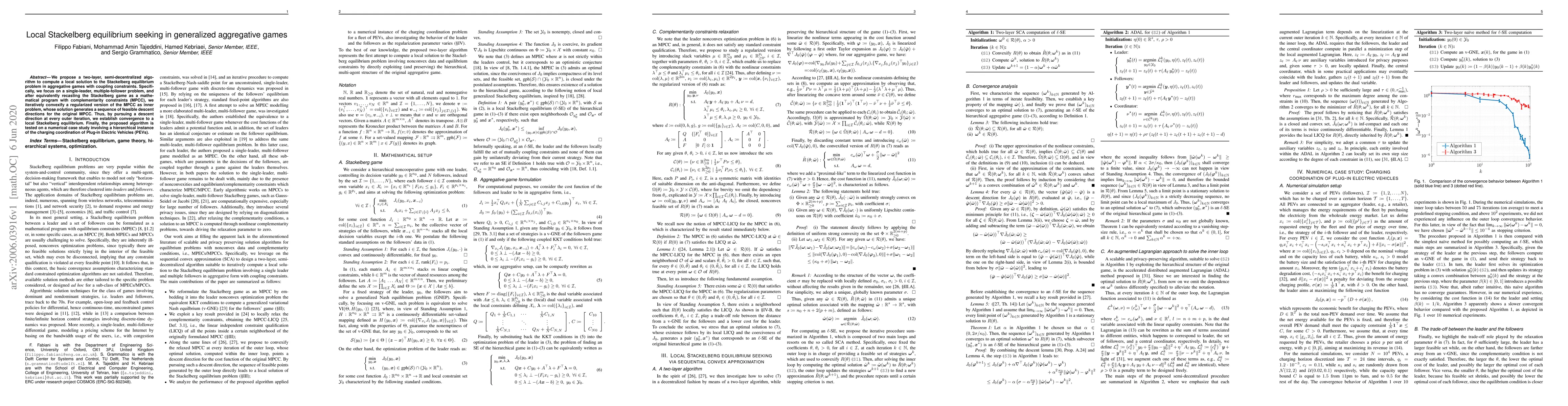 Thumbnail for Local Stackelberg equilibrium seeking in generalized aggregative games