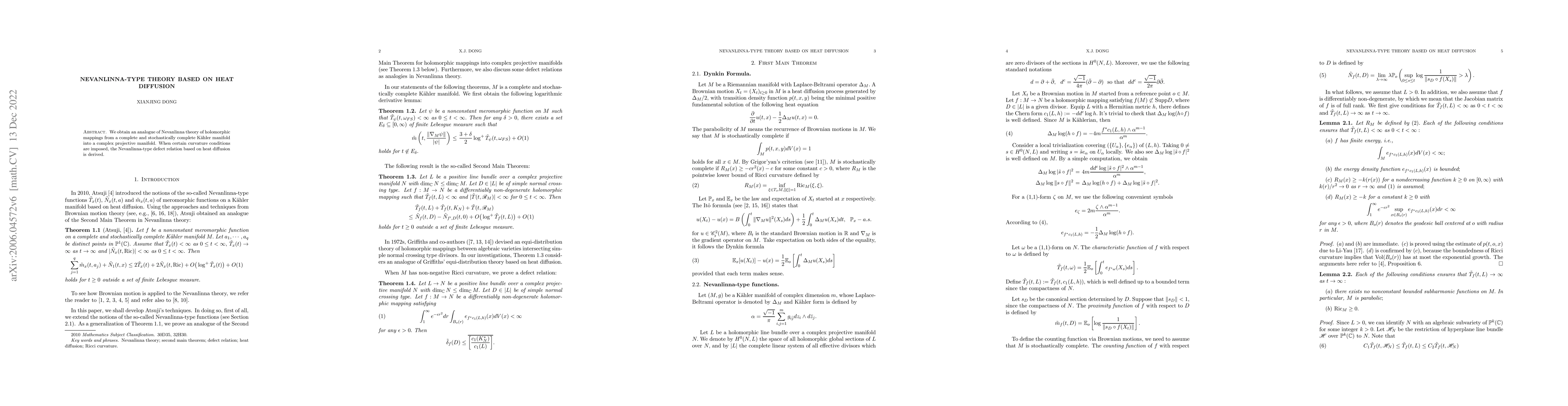 Thumbnail for Nevanlinna-type theory based on heat diffusion