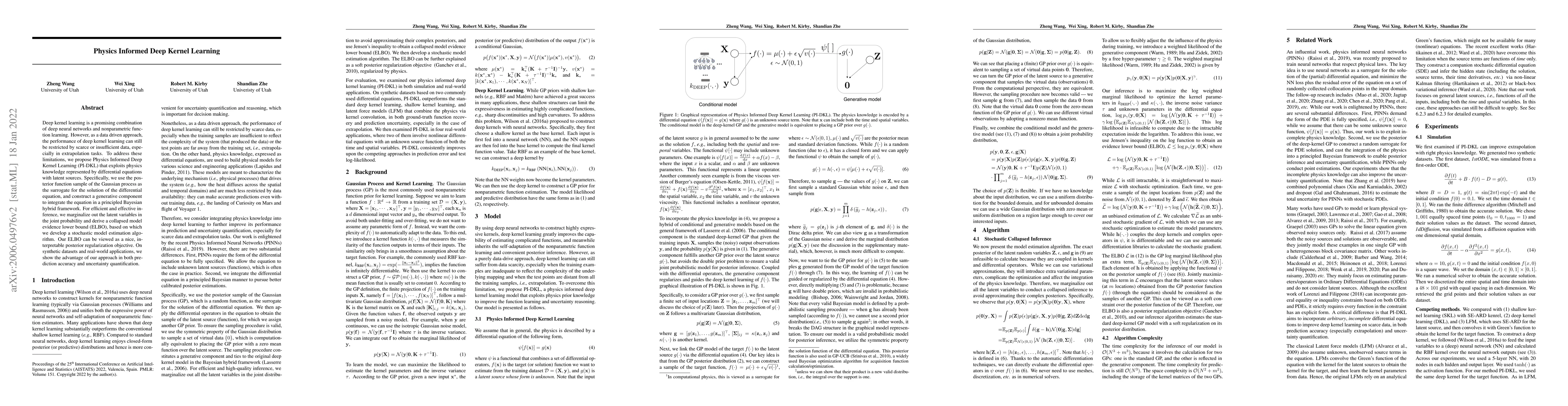 Thumbnail for Physics Informed Deep Kernel Learning
