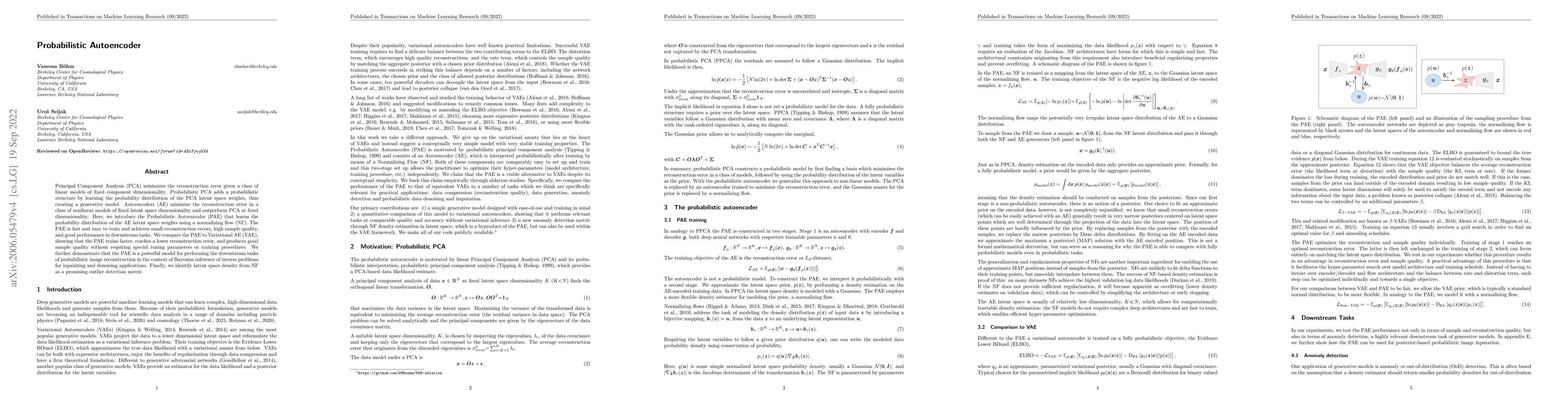 Thumbnail for Probabilistic Autoencoder