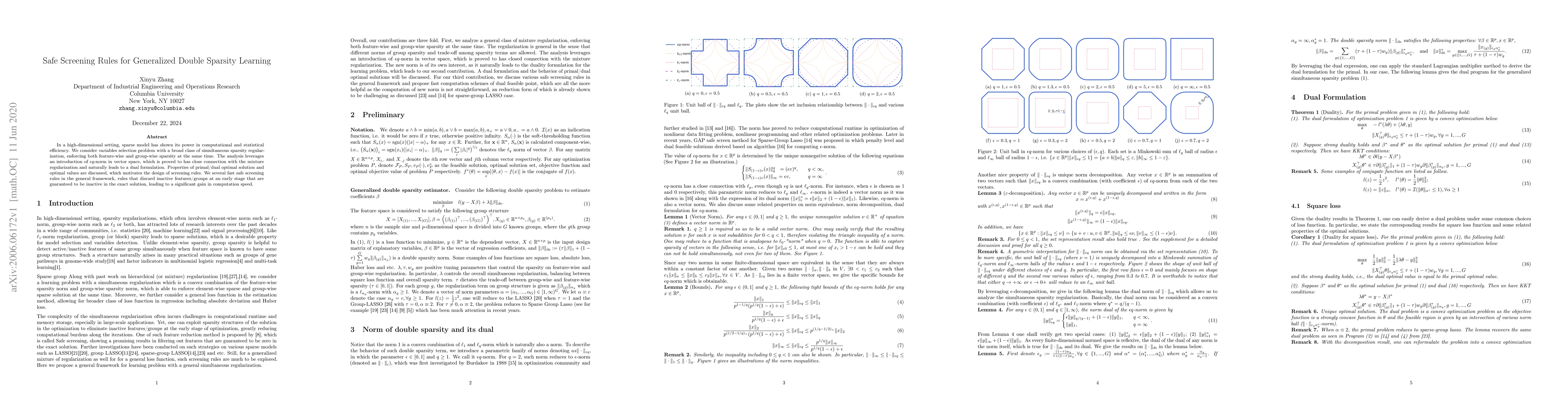 Thumbnail for Safe Screening Rules for Generalized Double Sparsity Learning