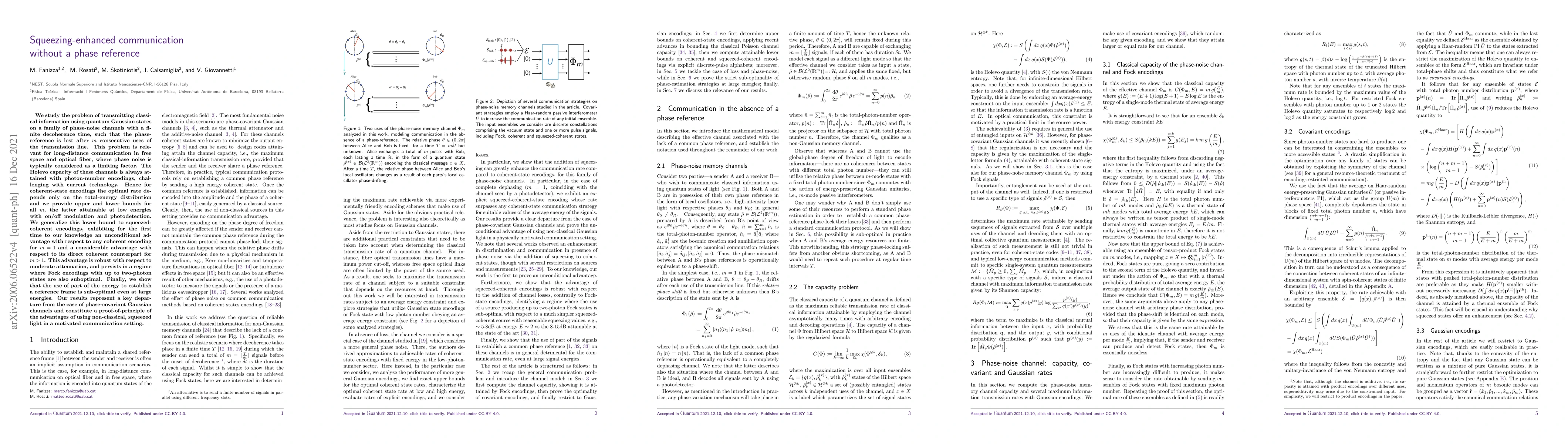 Thumbnail for Squeezing-enhanced communication without a phase reference