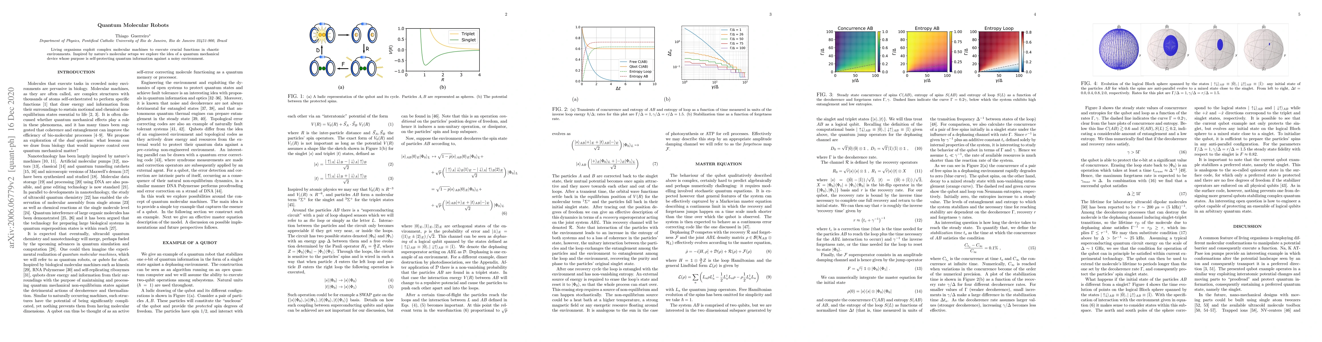 Thumbnail for Quantum Molecular Robots