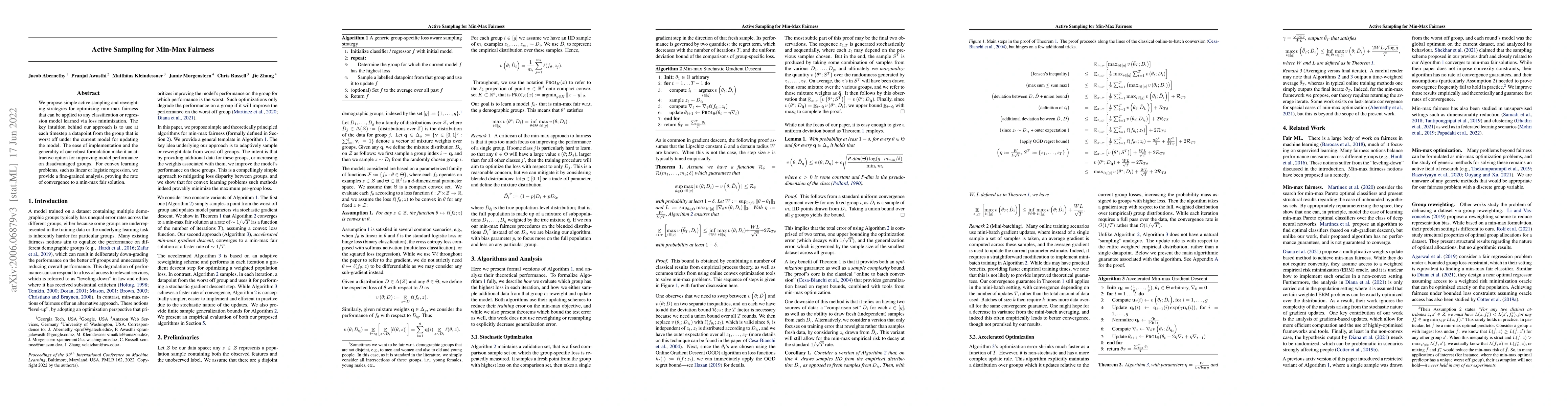 Thumbnail for Active Sampling for Min-Max Fairness