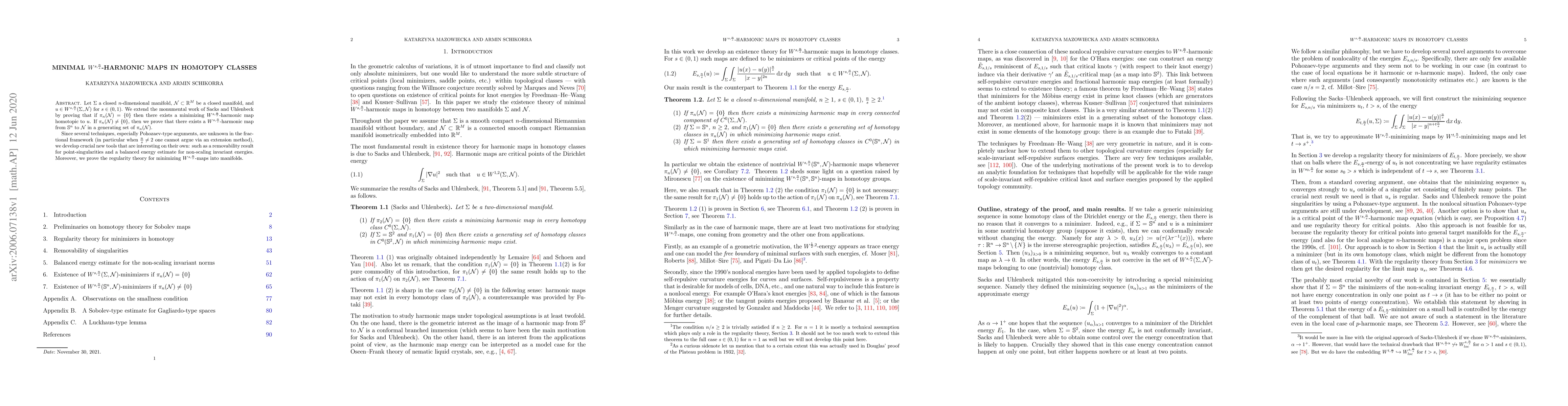 Thumbnail for Minimal $W^{s,\frac{n}{s}}$-harmonic maps in homotopy classes