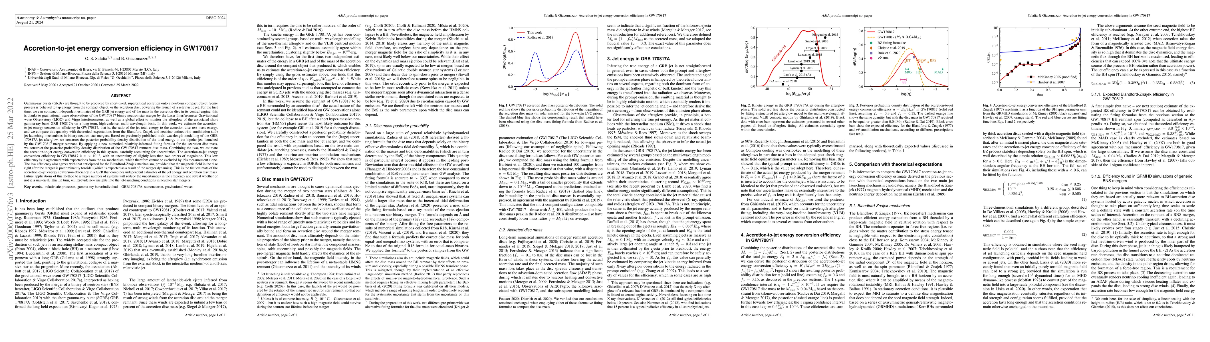 Thumbnail for Accretion-to-jet energy conversion efficiency in GW170817