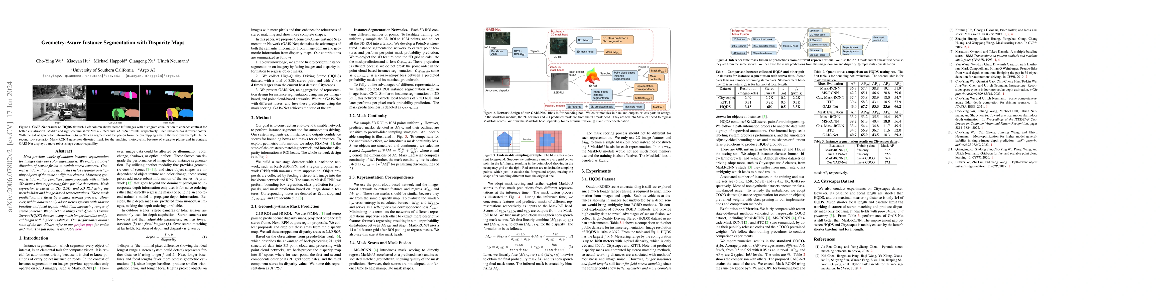 Thumbnail for Geometry-Aware Instance Segmentation with Disparity Maps