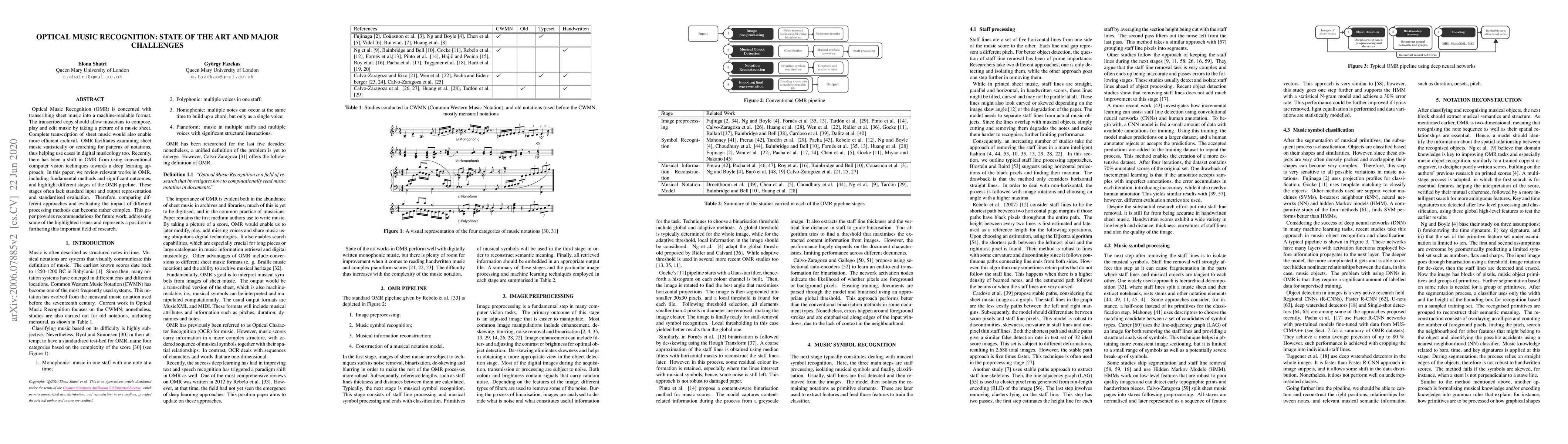 Thumbnail for Optical Music Recognition: State of the Art and Major Challenges