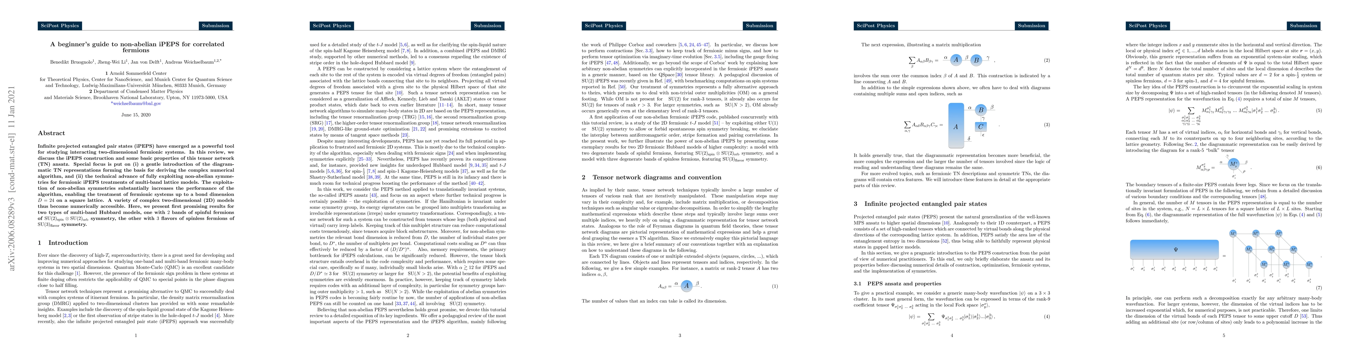 Thumbnail for A beginner's guide to non-abelian iPEPS for correlated fermions