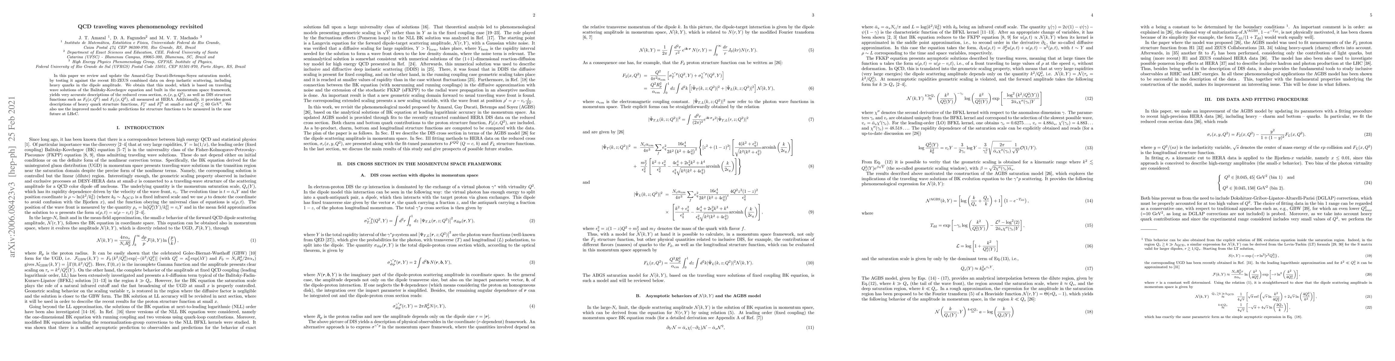 Thumbnail for QCD traveling waves phenomenology revisited