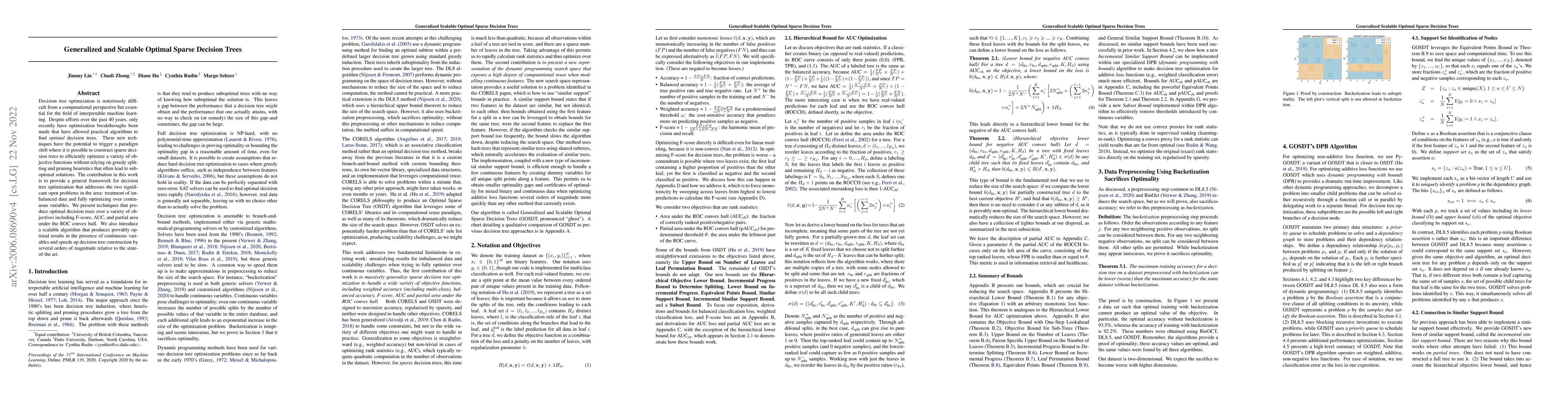 Thumbnail for Generalized and Scalable Optimal Sparse Decision Trees