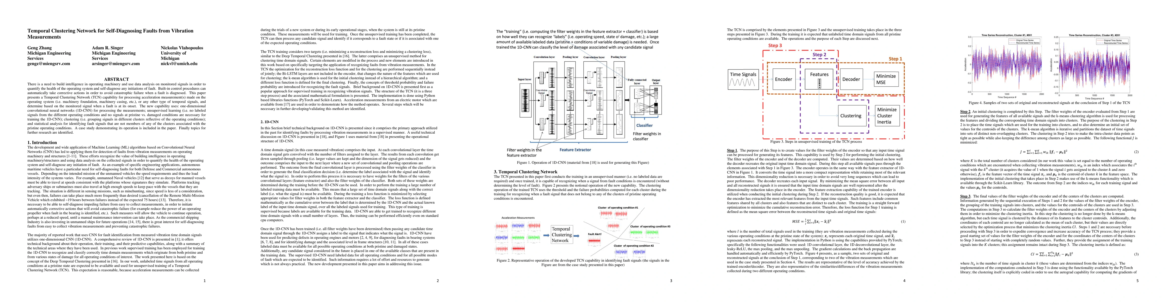 Thumbnail for Temporal clustering network for self-diagnosing faults from vibration
  measurements