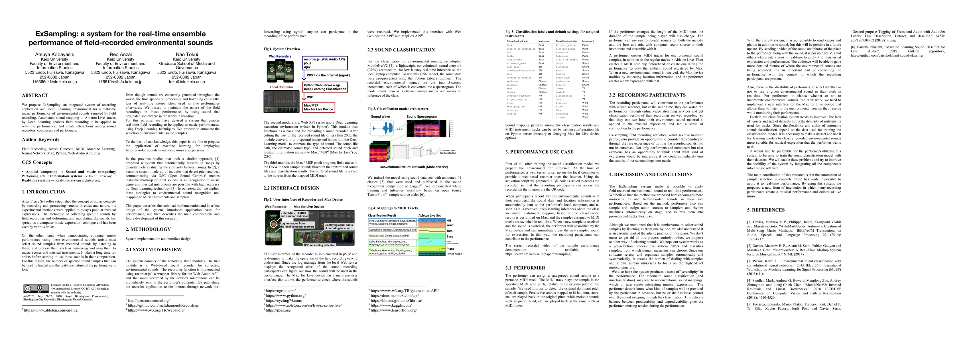 Thumbnail for ExSampling: a system for the real-time ensemble performance of
  field-recorded environmental sounds