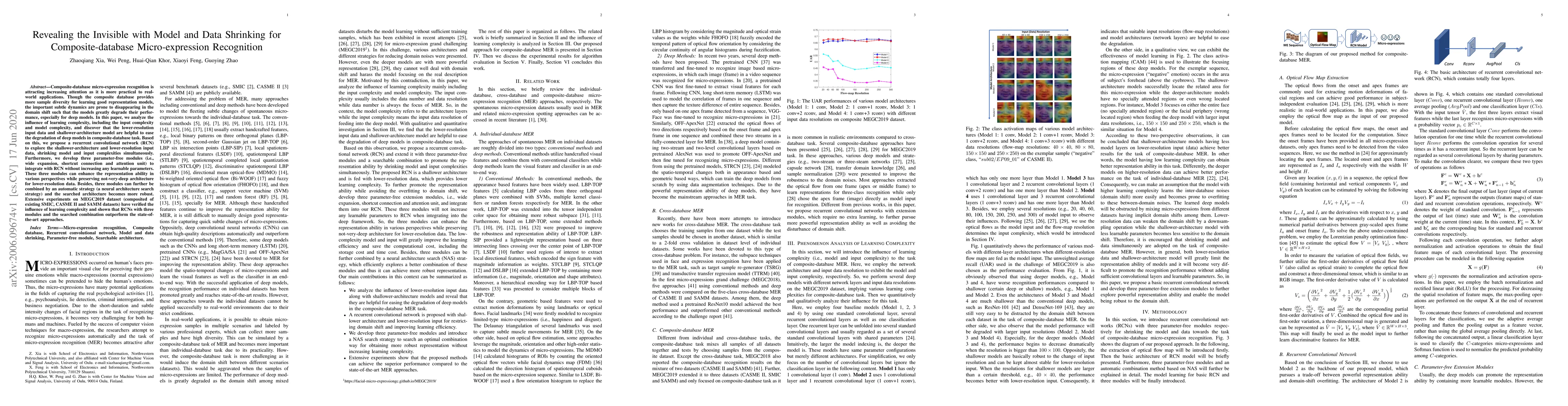 Thumbnail for Revealing the Invisible with Model and Data Shrinking for
  Composite-database Micro-expression Recognition