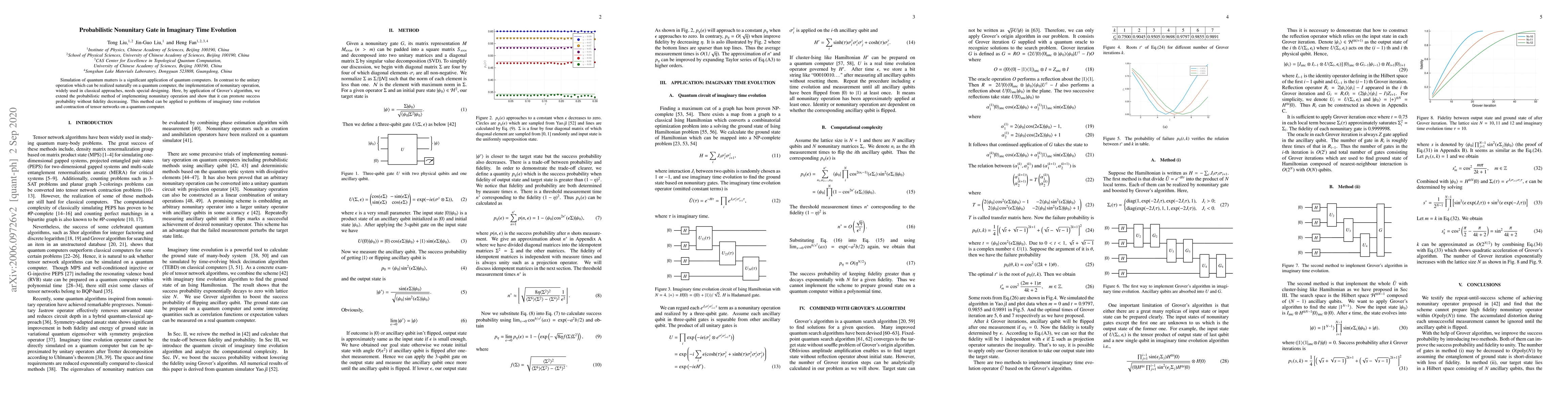 Thumbnail for Probabilistic Nonunitary Gate in Imaginary Time Evolution