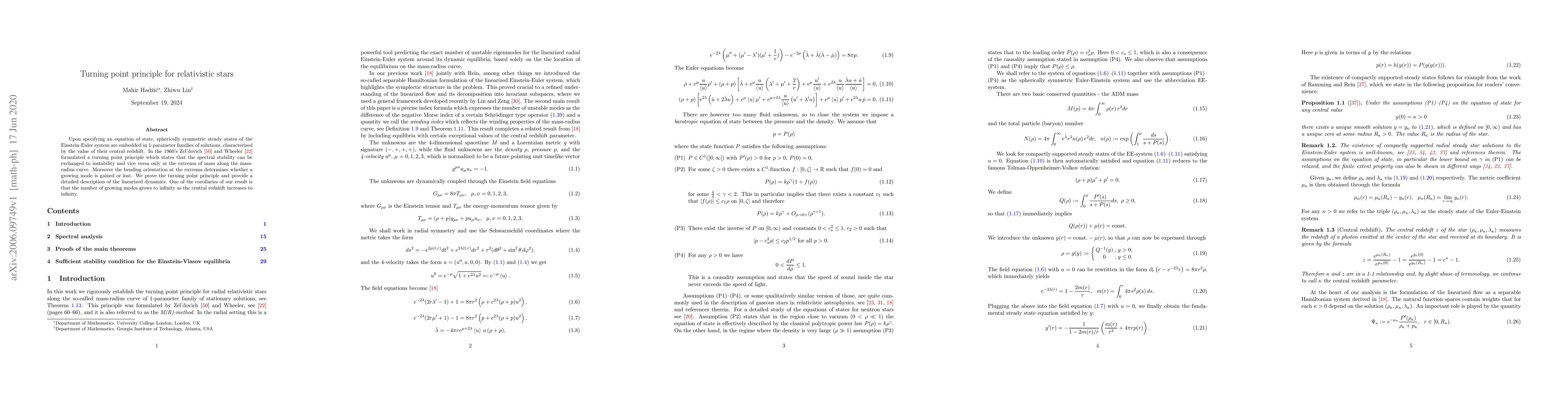 Thumbnail for Turning point principle for relativistic stars