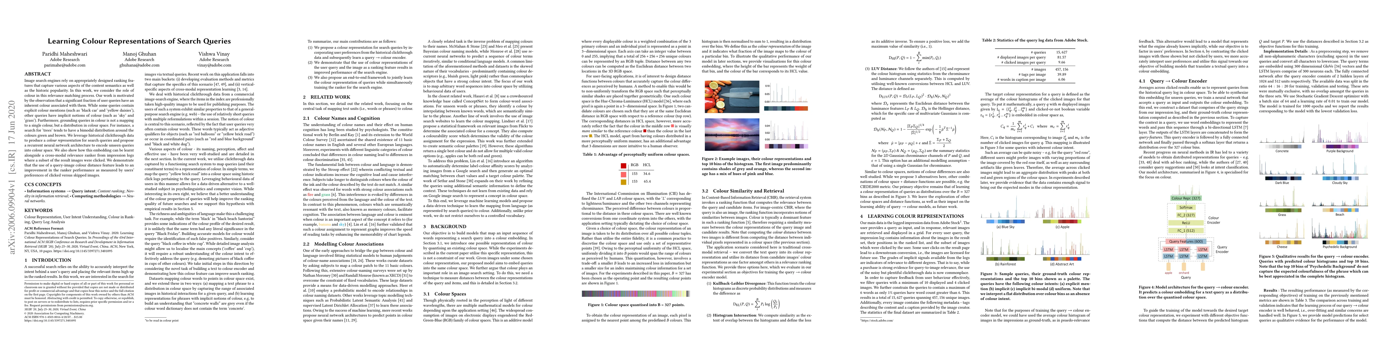 Thumbnail for Learning Colour Representations of Search Queries