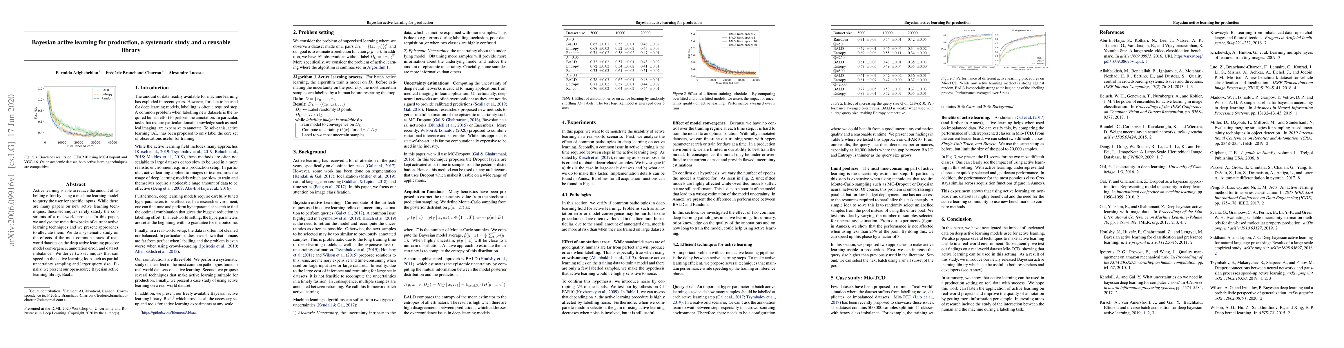 Thumbnail for Bayesian active learning for production, a systematic study and a
  reusable library