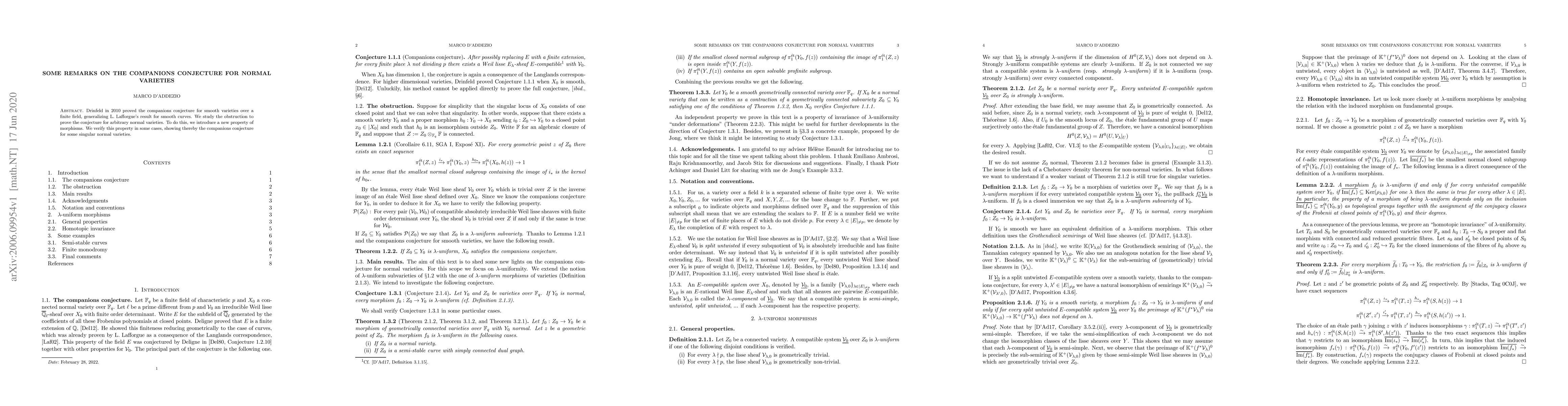 Thumbnail for Some remarks on the companions conjecture for normal varieties
