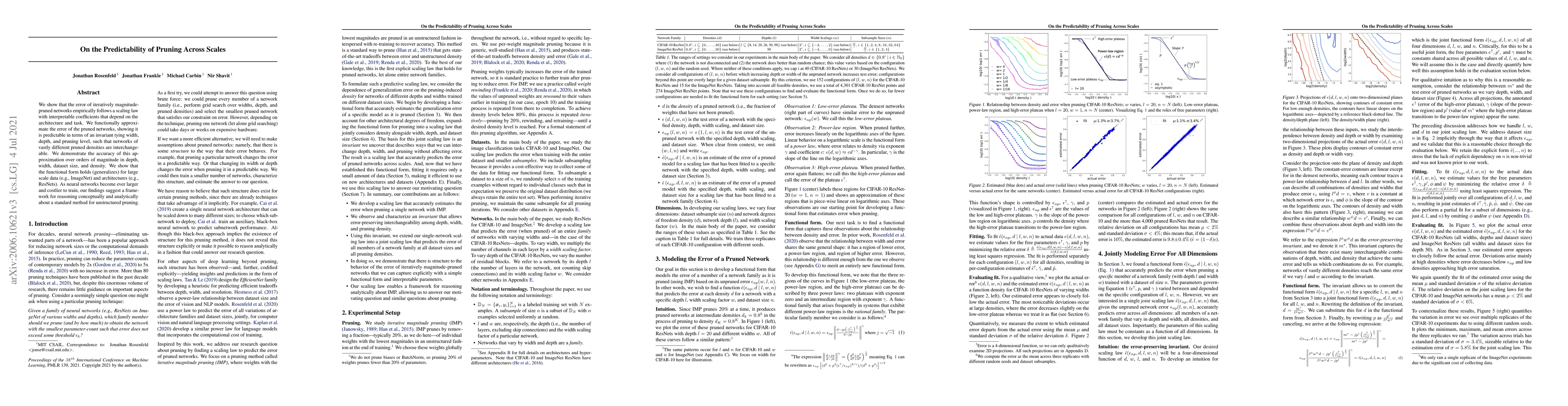 Thumbnail for On the Predictability of Pruning Across Scales