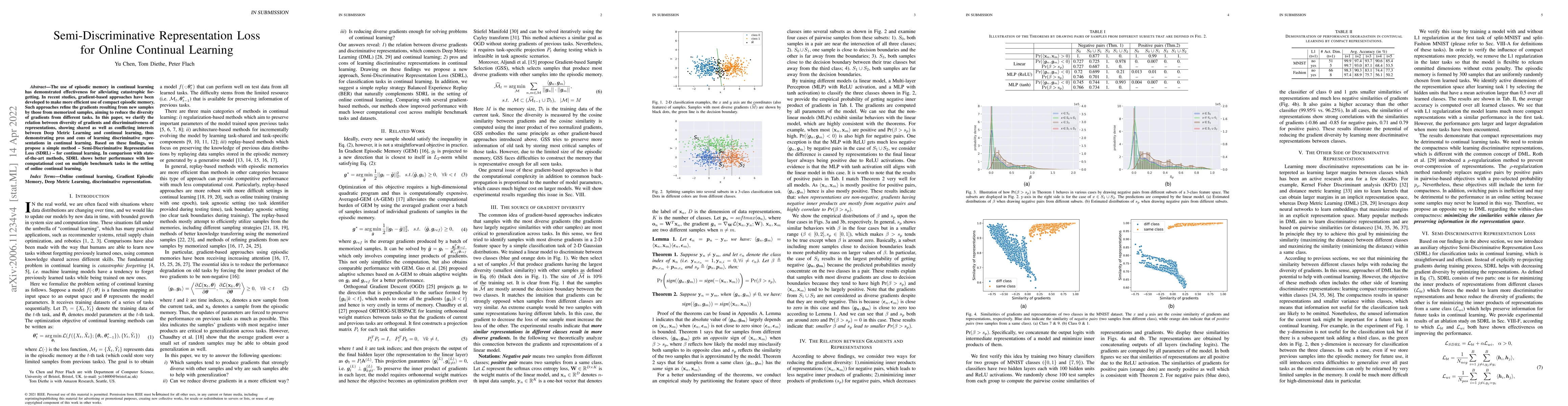 Thumbnail for Semi-Discriminative Representation Loss for Online Continual Learning