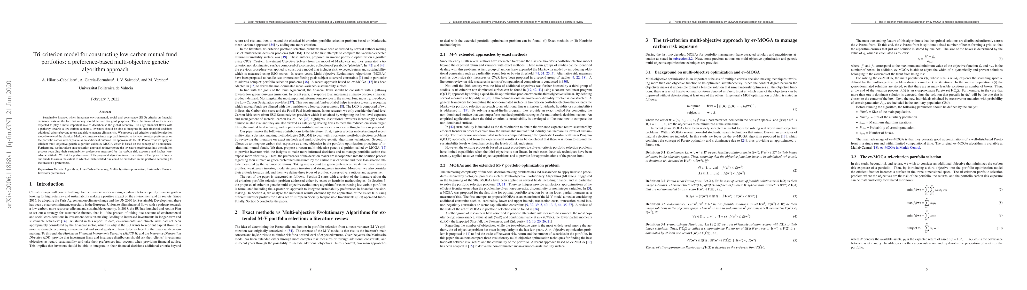 Thumbnail for Tri-criterion model for constructing low-carbon mutual fund portfolios:
  a preference-based multi-objective genetic algorithm approach