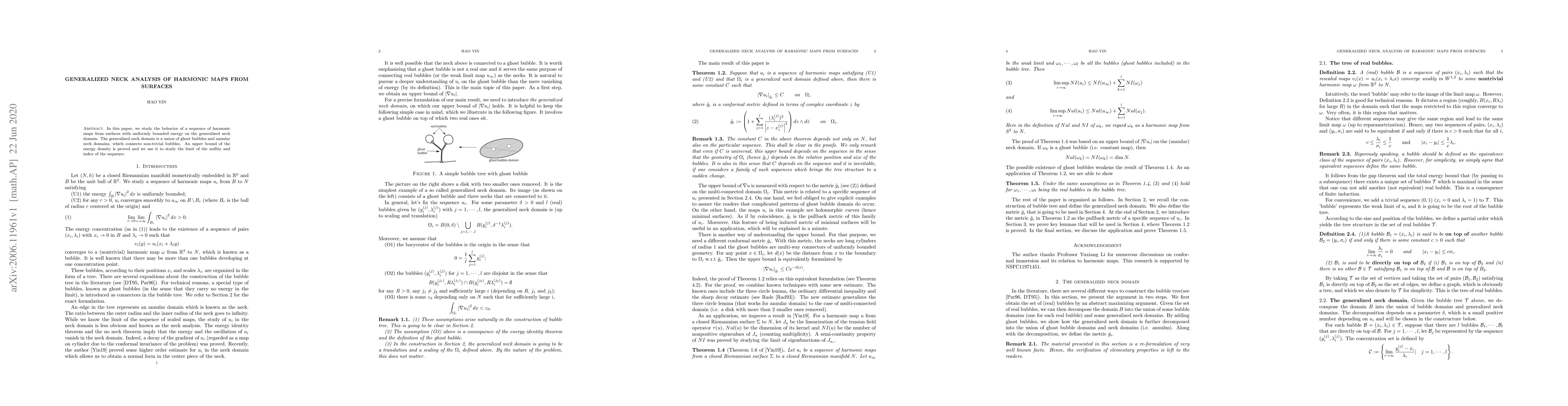 Thumbnail for Generalized neck analysis of harmonic maps from surfaces