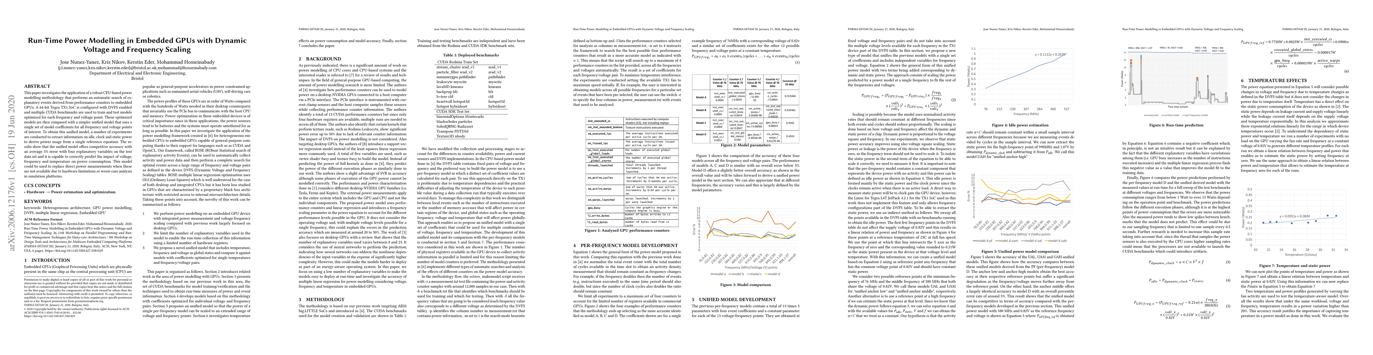 Thumbnail for Run-Time Power Modelling in Embedded GPUs with Dynamic Voltage and
  Frequency Scaling
