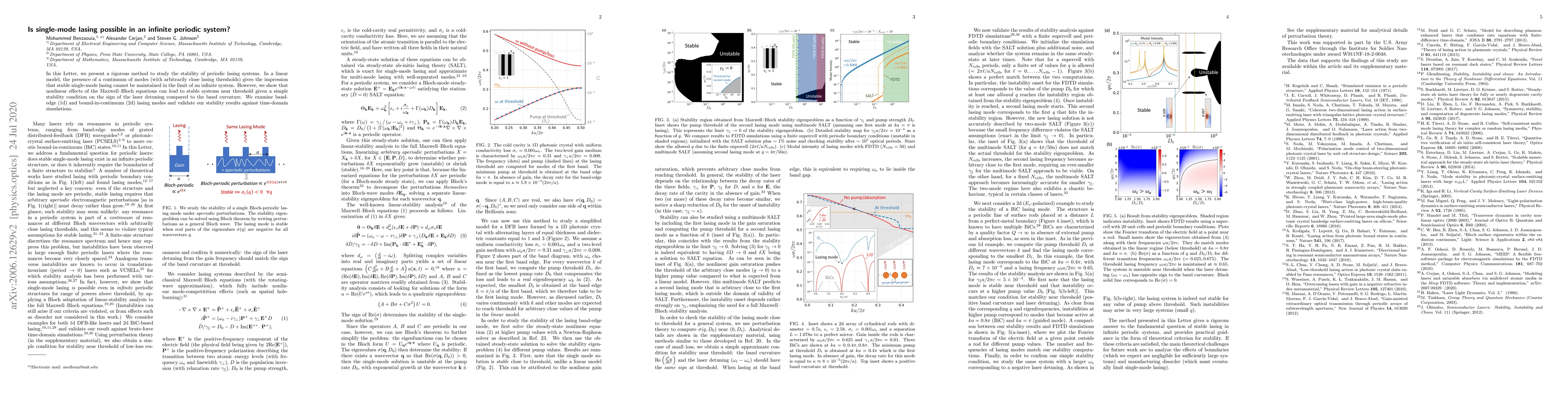 Thumbnail for Is single-mode lasing possible in an infinite periodic system?