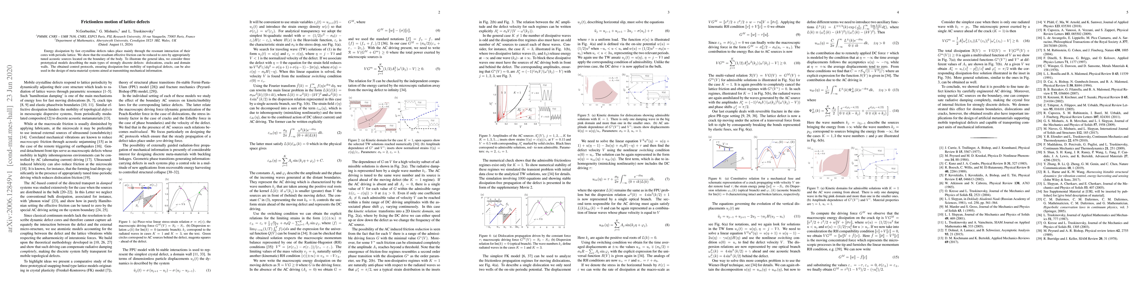 Thumbnail for Frictionless motion of lattice defects