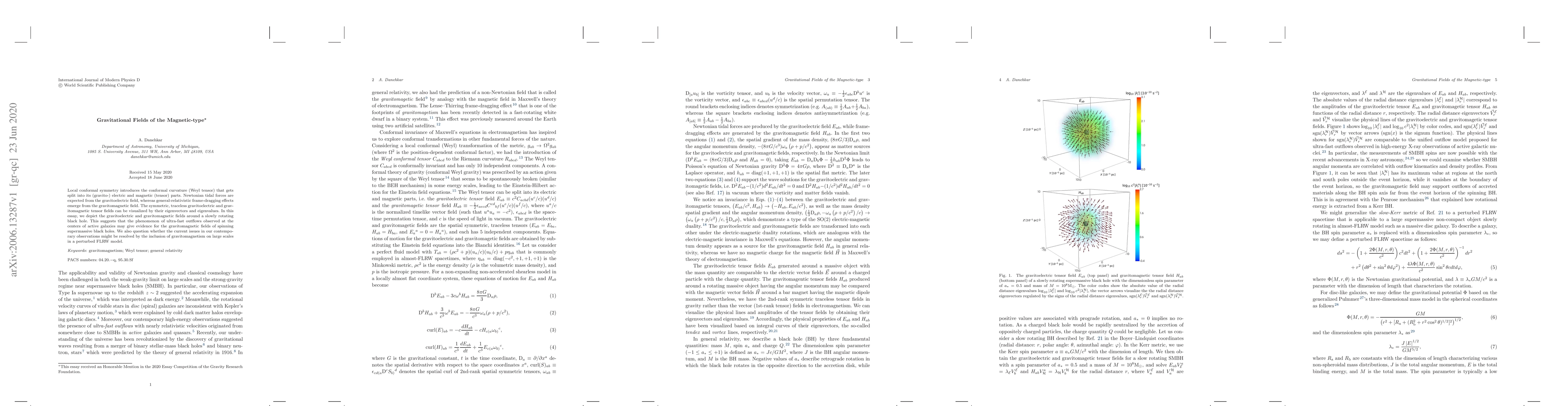 Thumbnail for Gravitational Fields of the Magnetic-type