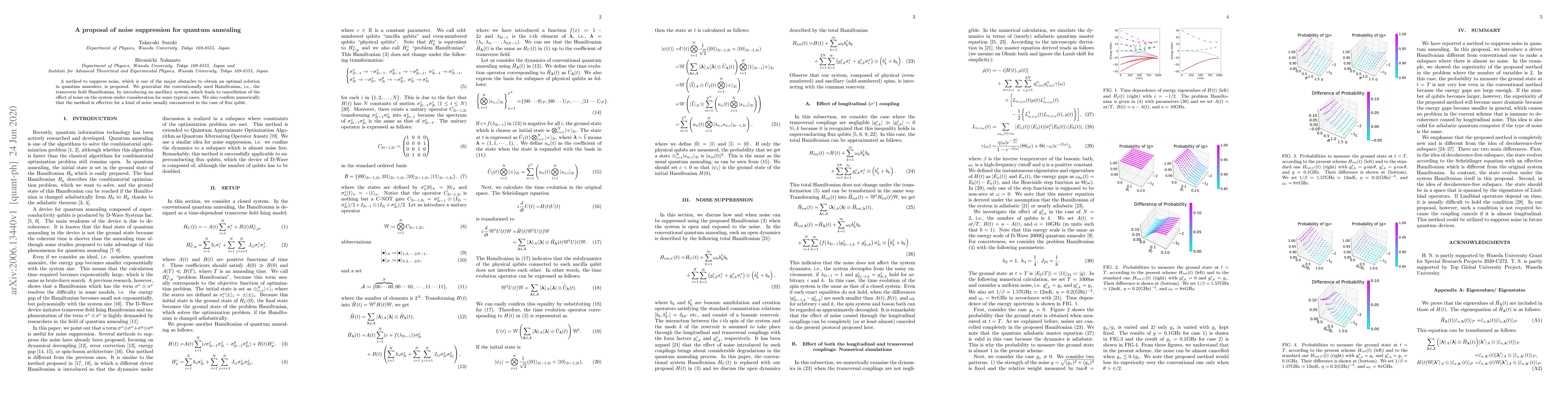 Thumbnail for A proposal of noise suppression for quantum annealing