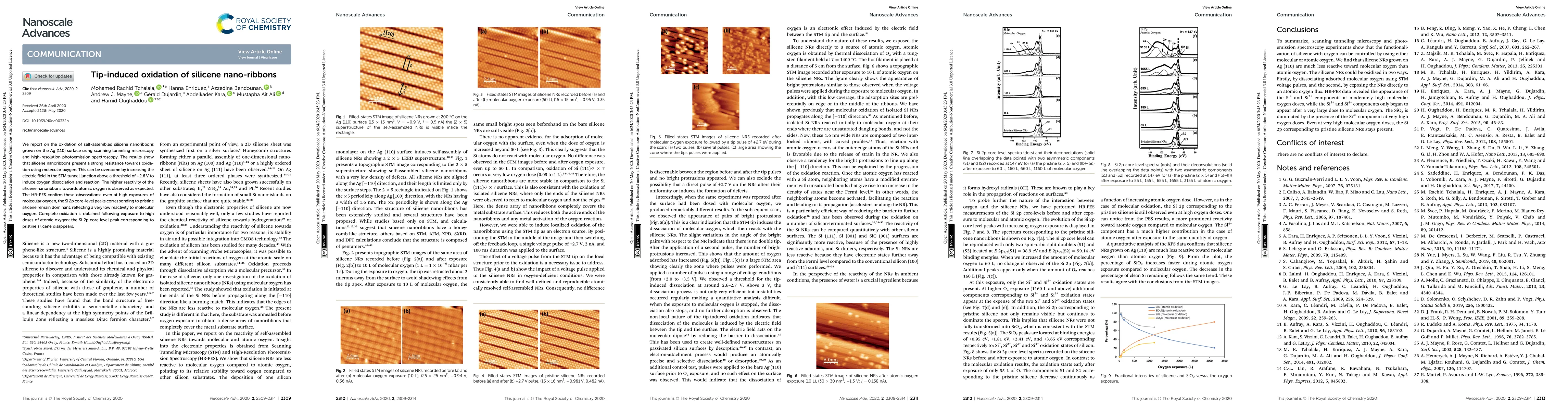 Thumbnail for Tip-induced oxidation of silicene nano-ribbons
