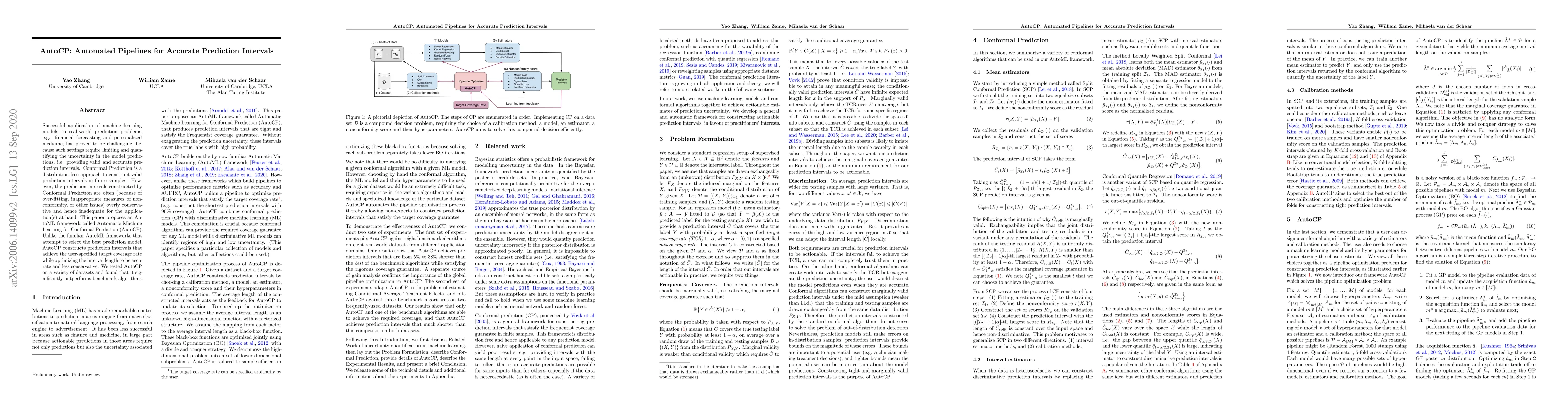 Thumbnail for AutoCP: Automated Pipelines for Accurate Prediction Intervals
