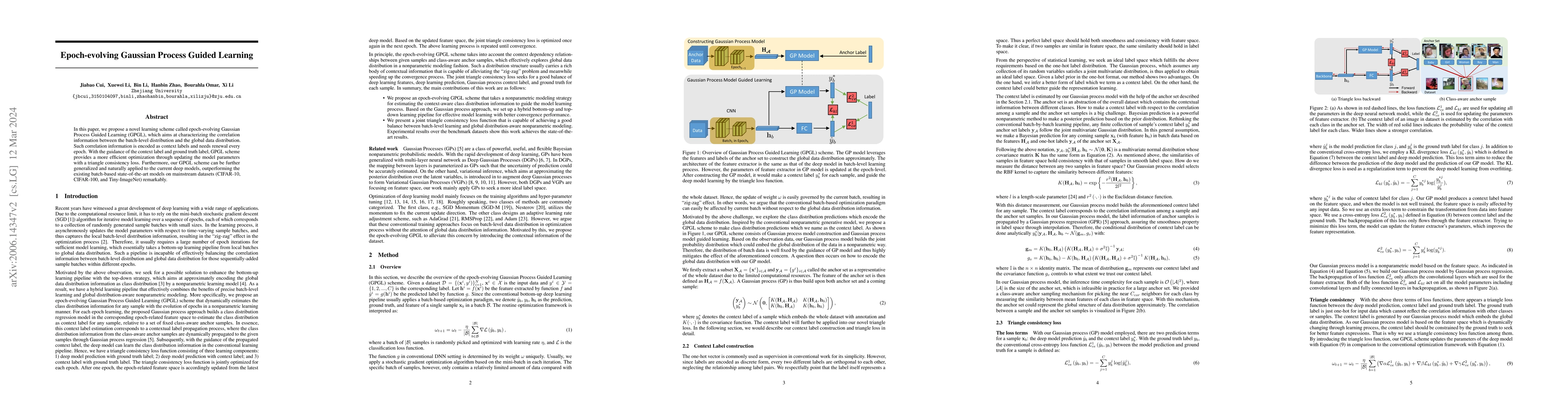 Thumbnail for Epoch-evolving Gaussian Process Guided Learning
