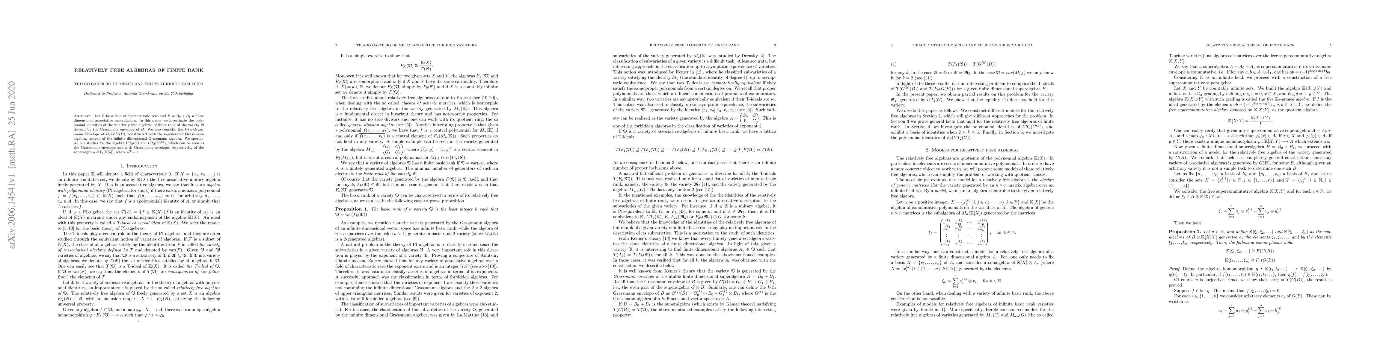 Thumbnail for Relatively free algebras of finite rank