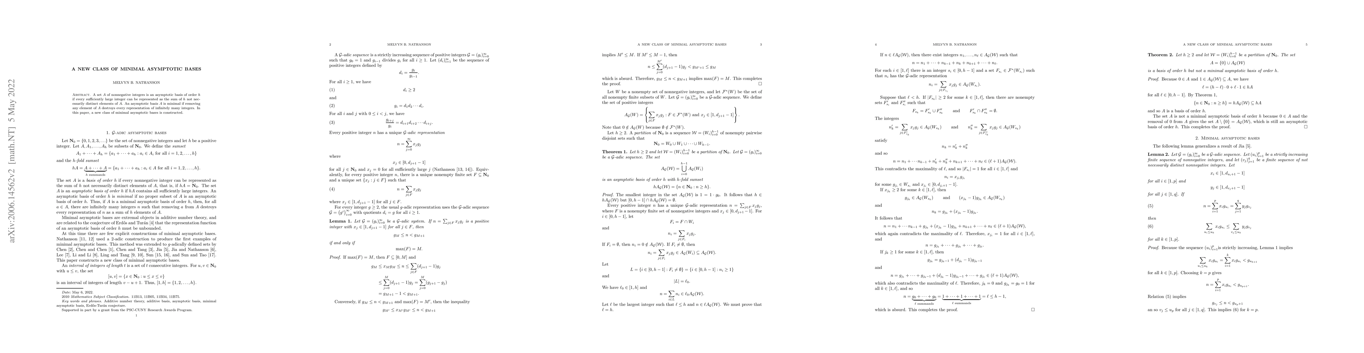 Thumbnail for A new class of minimal asymptotic bases