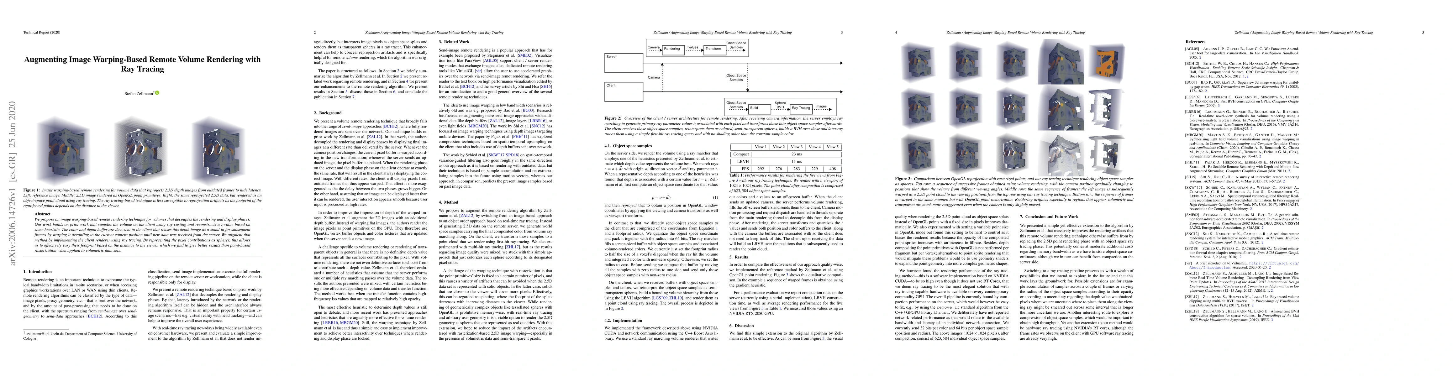 Thumbnail for Augmenting Image Warping-Based Remote Volume Rendering with Ray Tracing