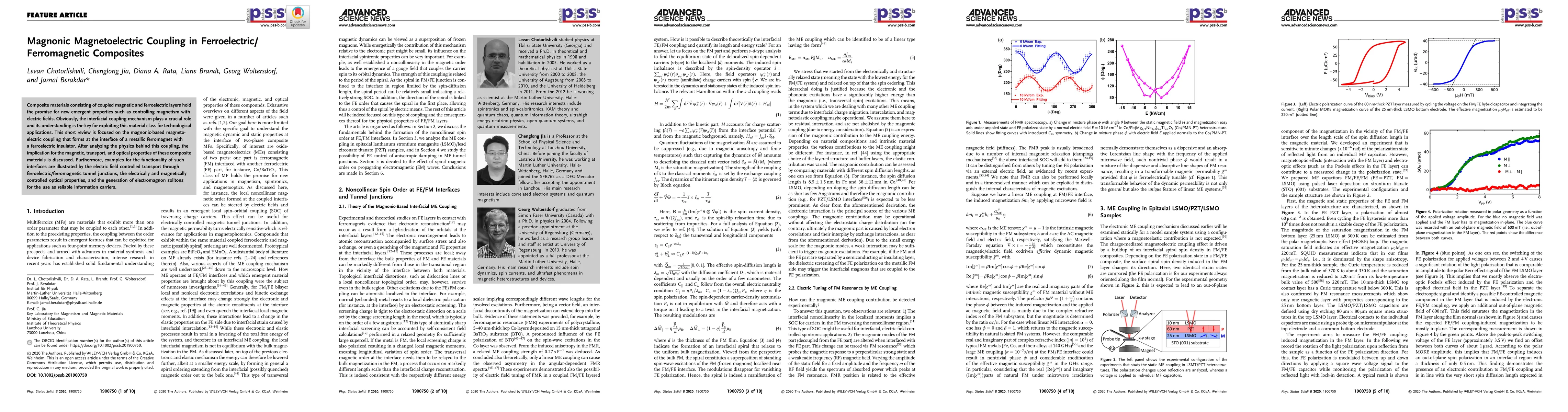 Thumbnail for A Comprehensible Review: Magnonic Magnetoelectric Coupling in
  Ferroelectric/ Ferromagnetic Composites