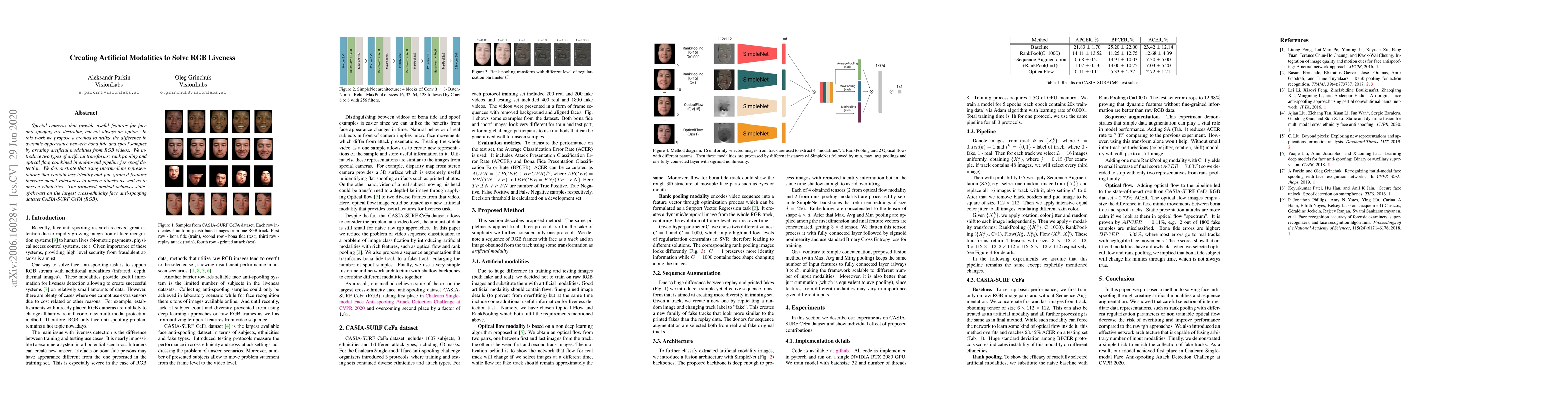 Thumbnail for Creating Artificial Modalities to Solve RGB Liveness