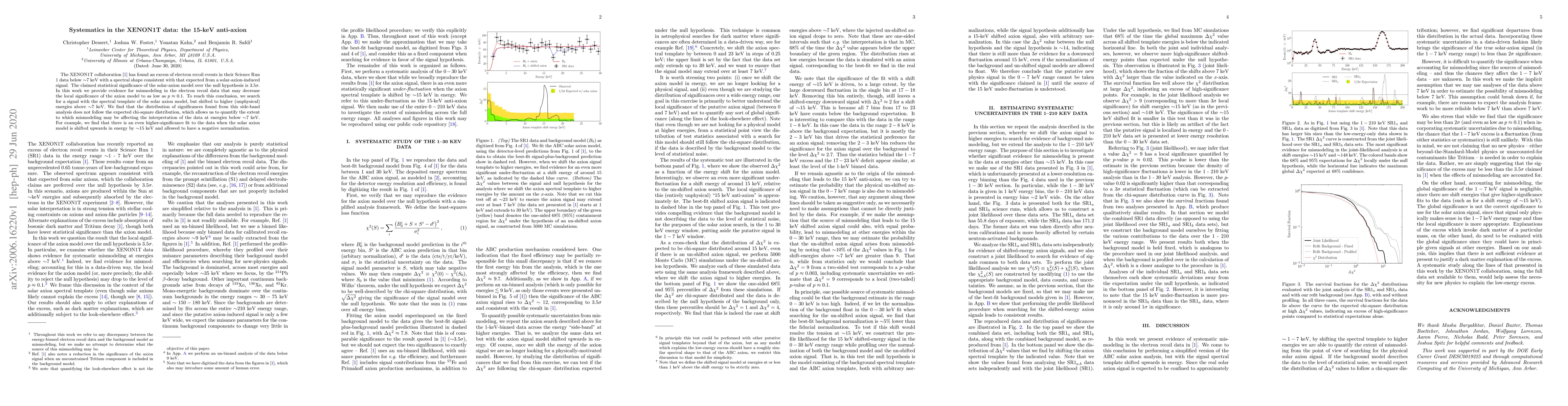 Thumbnail for Systematics in the XENON1T data: the 15-keV anti-axion