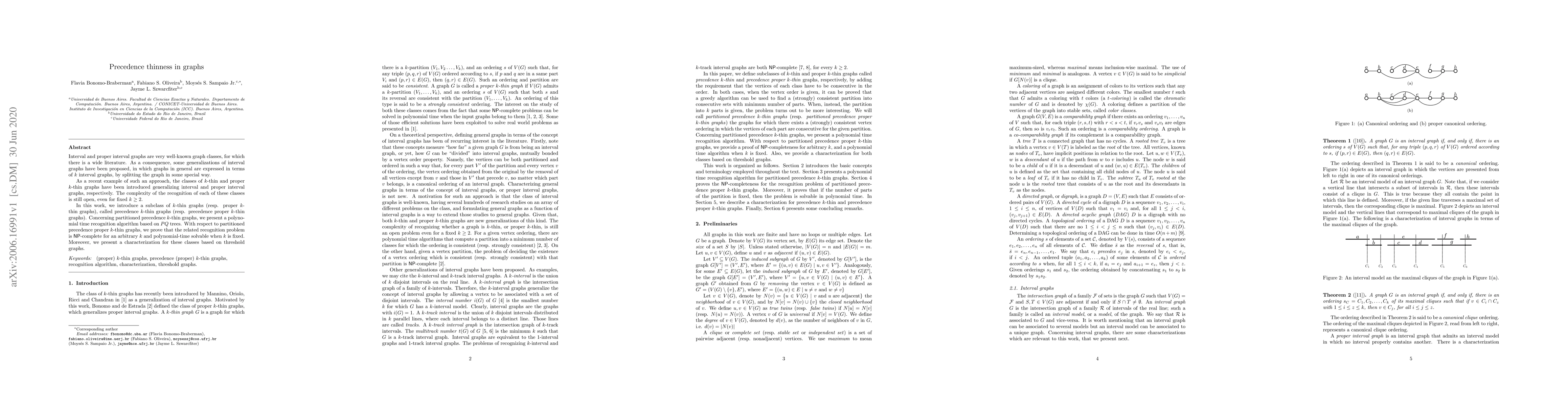 Thumbnail for Precedence thinness in graphs