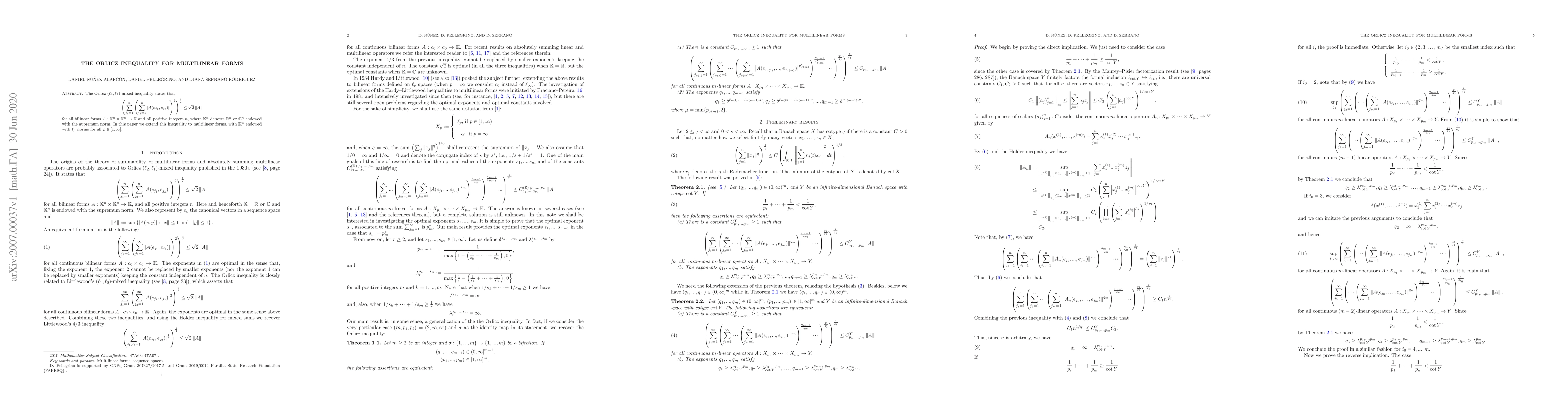 Thumbnail for The Orlicz inequality for multilinear forms