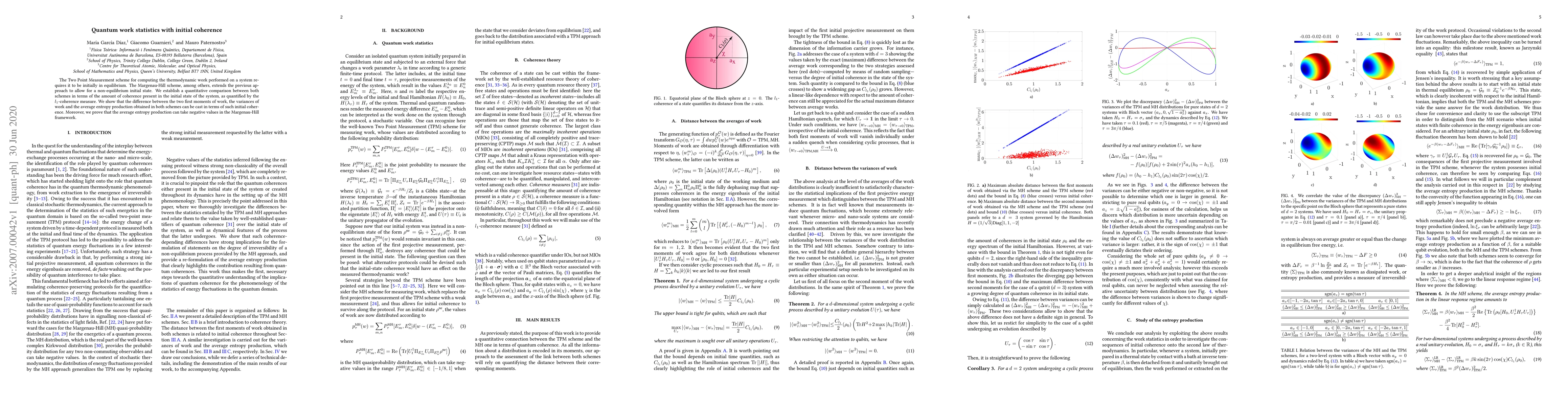 Thumbnail for Quantum work statistics with initial coherence